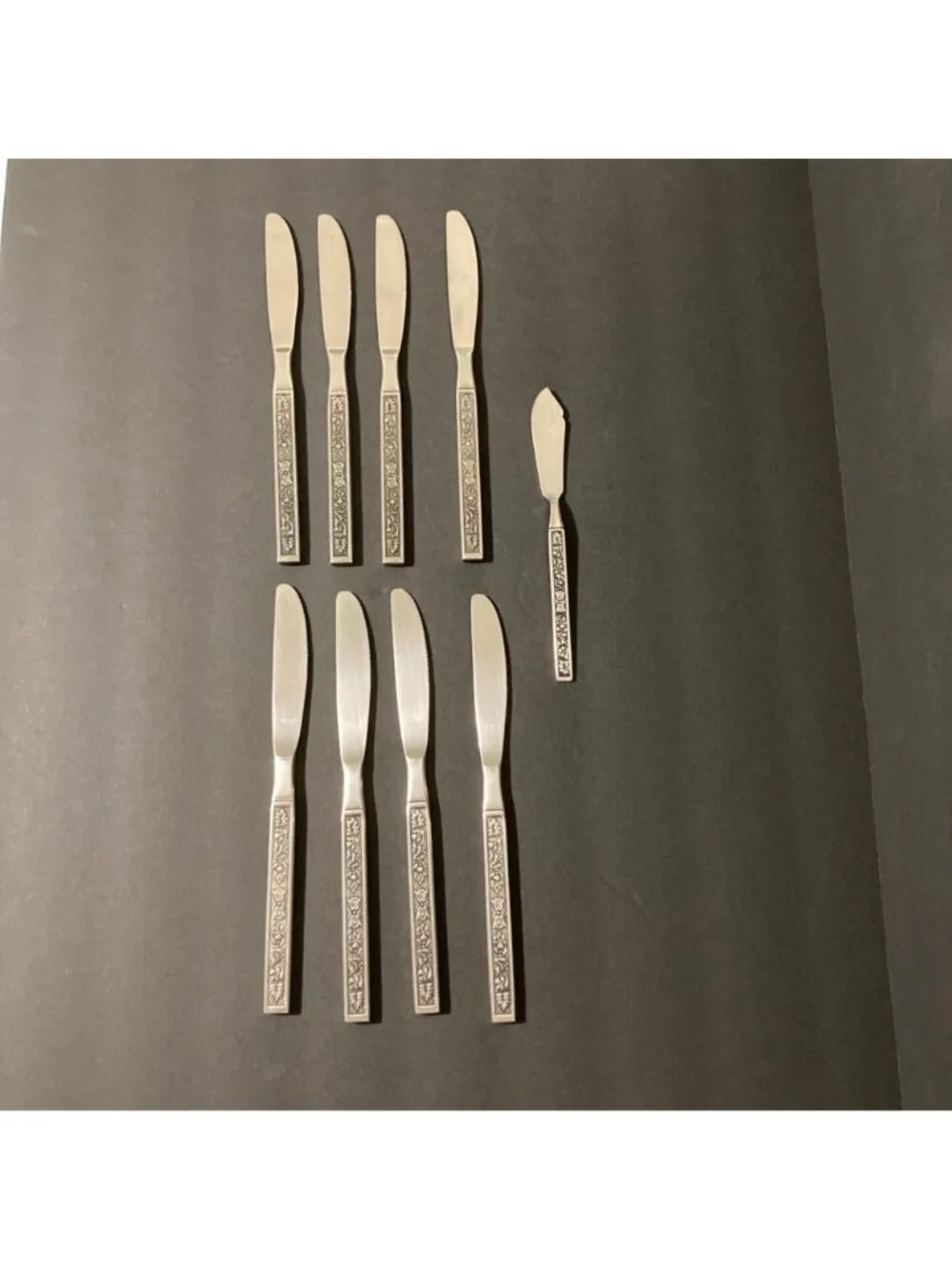 La Costa By Stanley Roberts MCM Knife And Spreader Mid-Century Modern Lot of 9